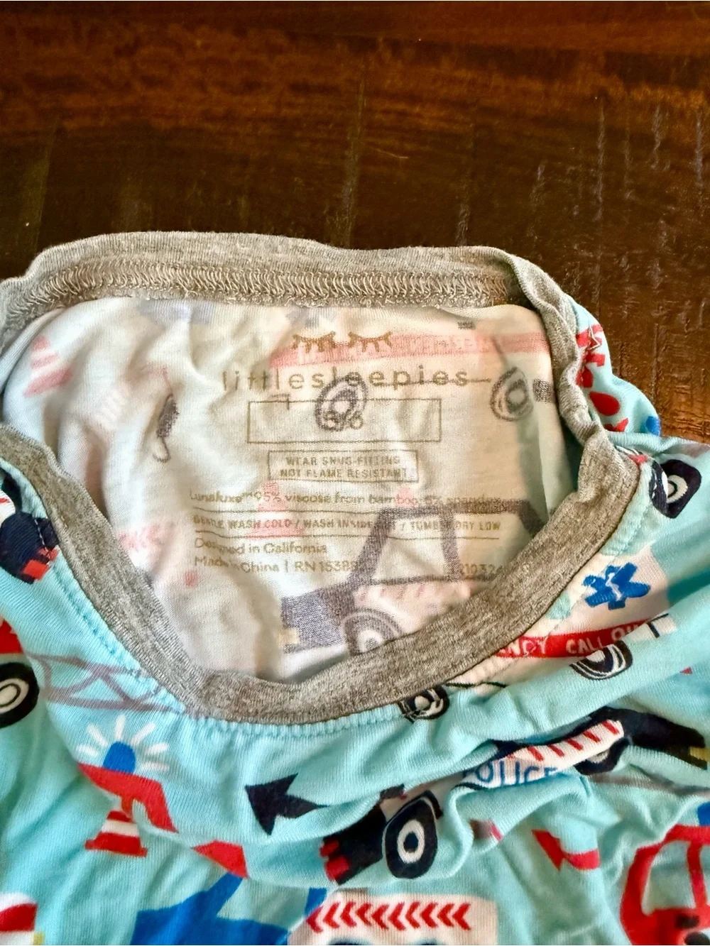 Little Sleepies “To the Rescue” Pjs